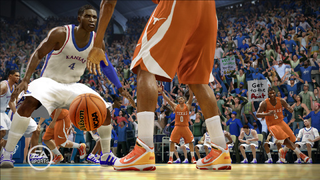 Illustration for article titled NCAA 10 Showcases the Charm and Bad Calls of Hoops' Top Home Courts